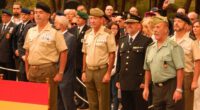 El general jefe de la Brigada de Caballería "Castillejos" II preside el acto