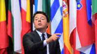 Primer Ministro de Italia Matteo Renzi 