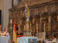 Imagen procesional de la Virgen del Pilar
