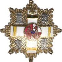 Gran Cruz del Mérito Militar, distintivo amarillo