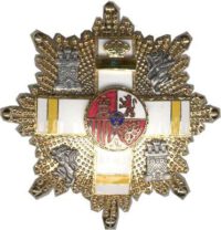 Gran Cruz del Mérito Militar, distintivo amarillo