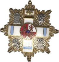 Gran Cruz del Mérito Militar, distintivo azul